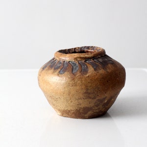 vintage studio pottery vase