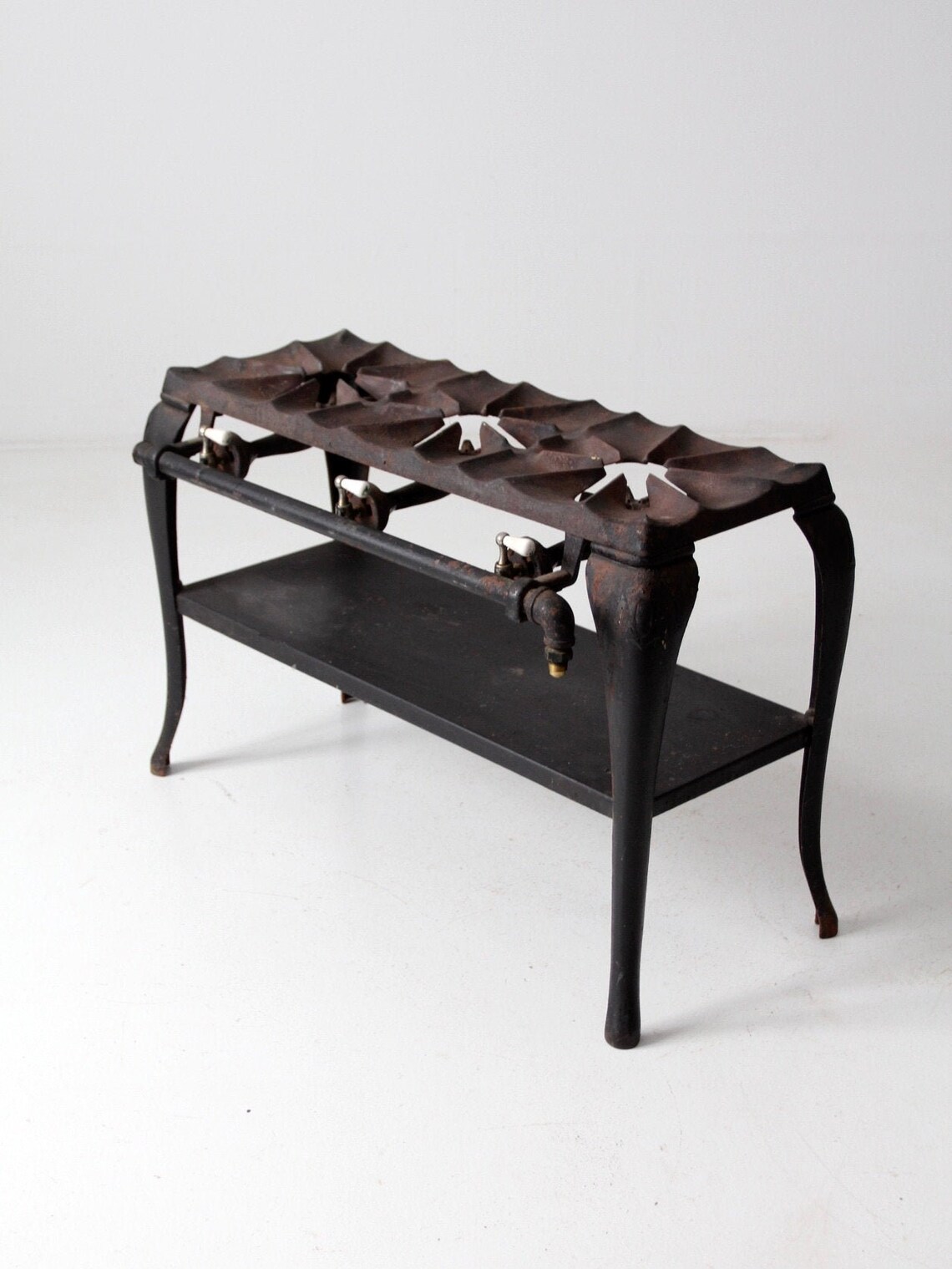 Antique Cast Iron 3 Burner Stove Camping Stove Etsy