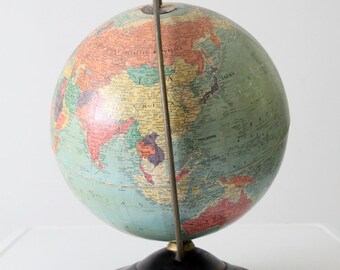 1940年代のReplogle 12インチ世界地球儀 - Etsy 日本