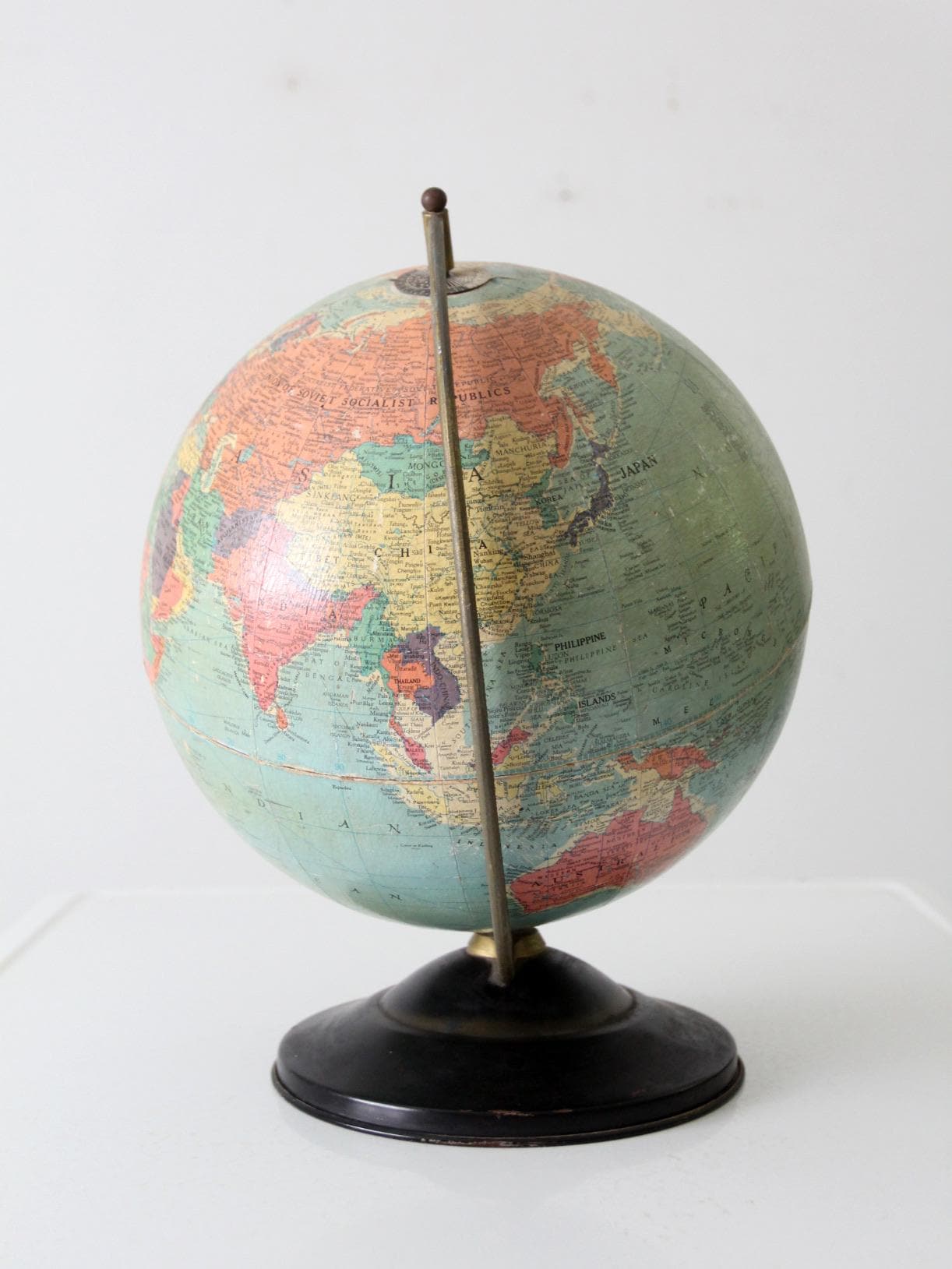 1940年代のReplogle 12インチ世界地球儀 - Etsy 日本
