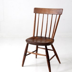 antique primitive farmhouse chair