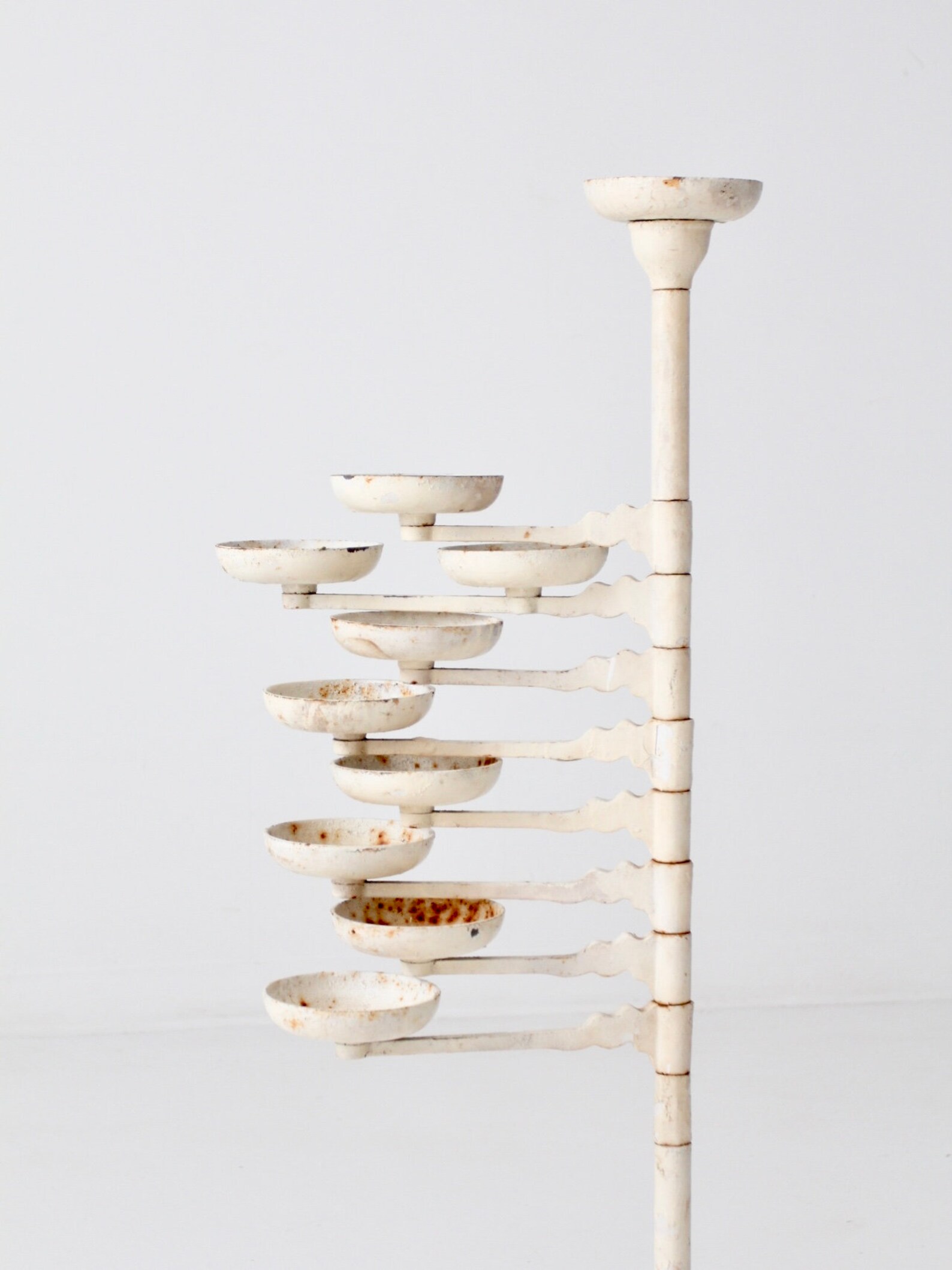 Victorian Cast Iron Plant Stand Antique Swing Arm Plant Stand Etsy