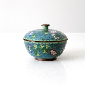 antique Chinese cloisonne box