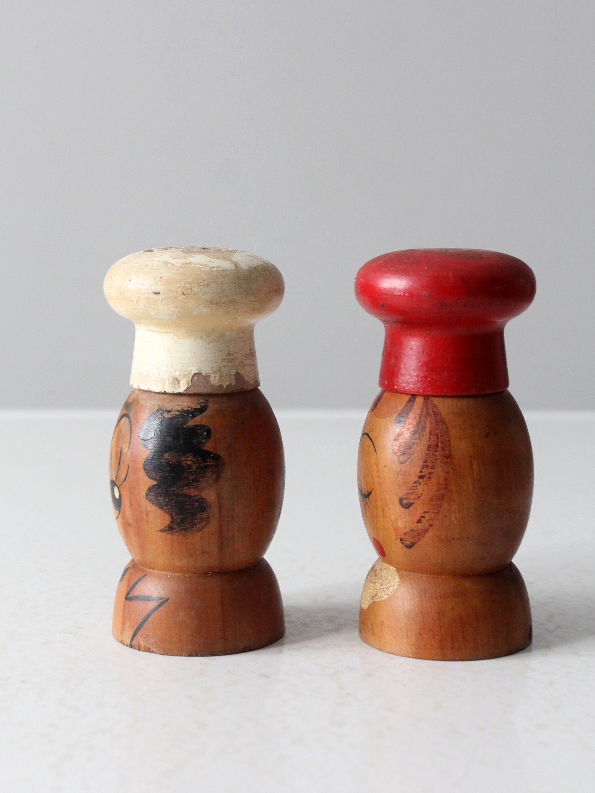 Mid-century Japanese Salt & Pepper Shakers Pair - Etsy