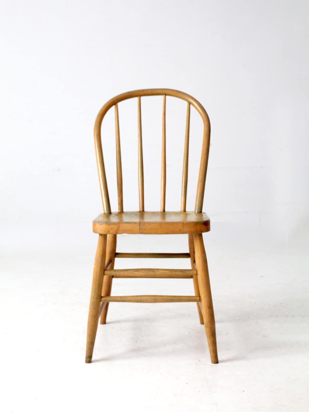 Antique Bow Back Farmhouse Dining Chair - Etsy