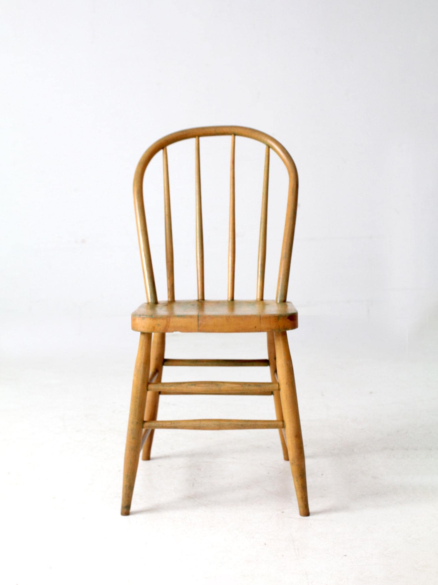 Antique Bow Back Farmhouse Dining Chair - Etsy