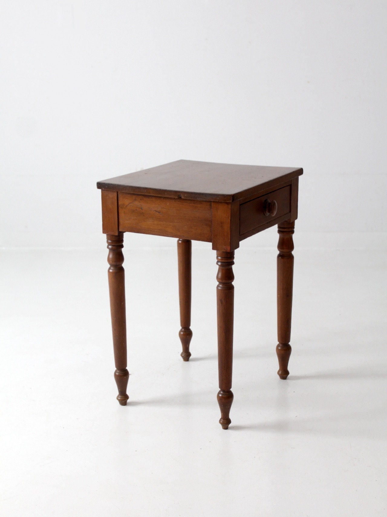 Sheraton Table Antique American Sheraton Style Side Table - Etsy