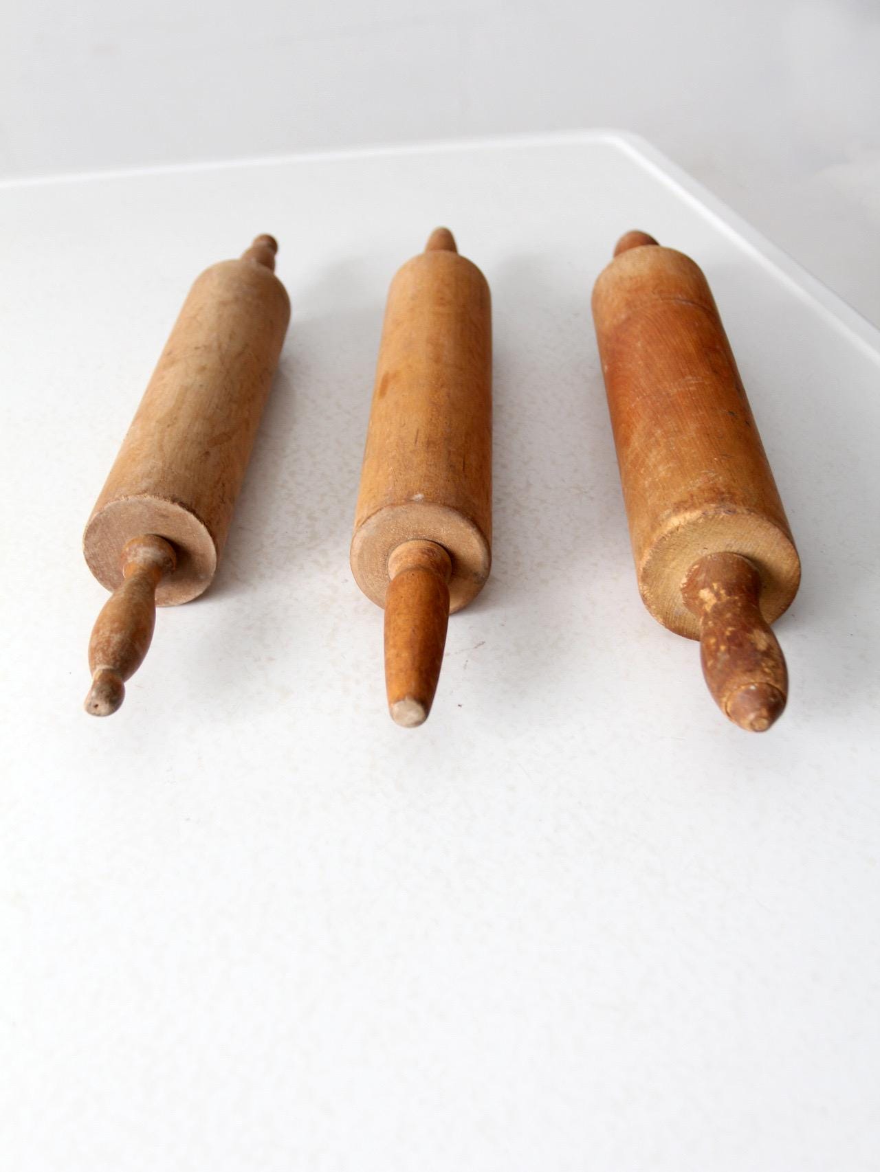 アンティークの麺棒セット - Etsy 日本