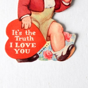 vintage Valentine's Day card circa 1930s image 3
