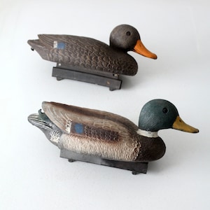 vintage Flambeau duck decoys pair