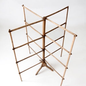 Antique Drying Rack, Wood Laundry Stand - Etsy