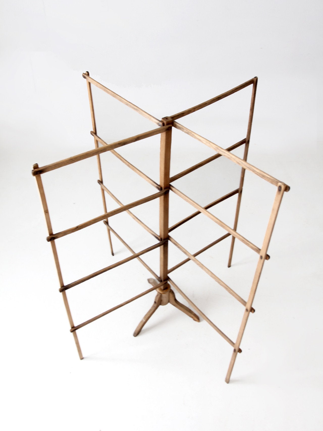 Antique Drying Rack, Wood Laundry Stand - Etsy