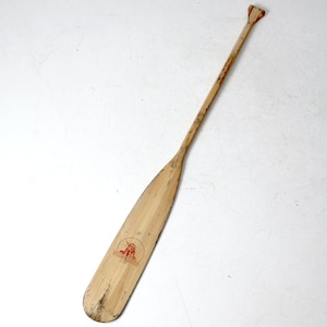 vintage Renegade Paddles wood canoe paddle