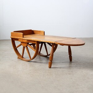 1940s California ranch table, Monterey style side table