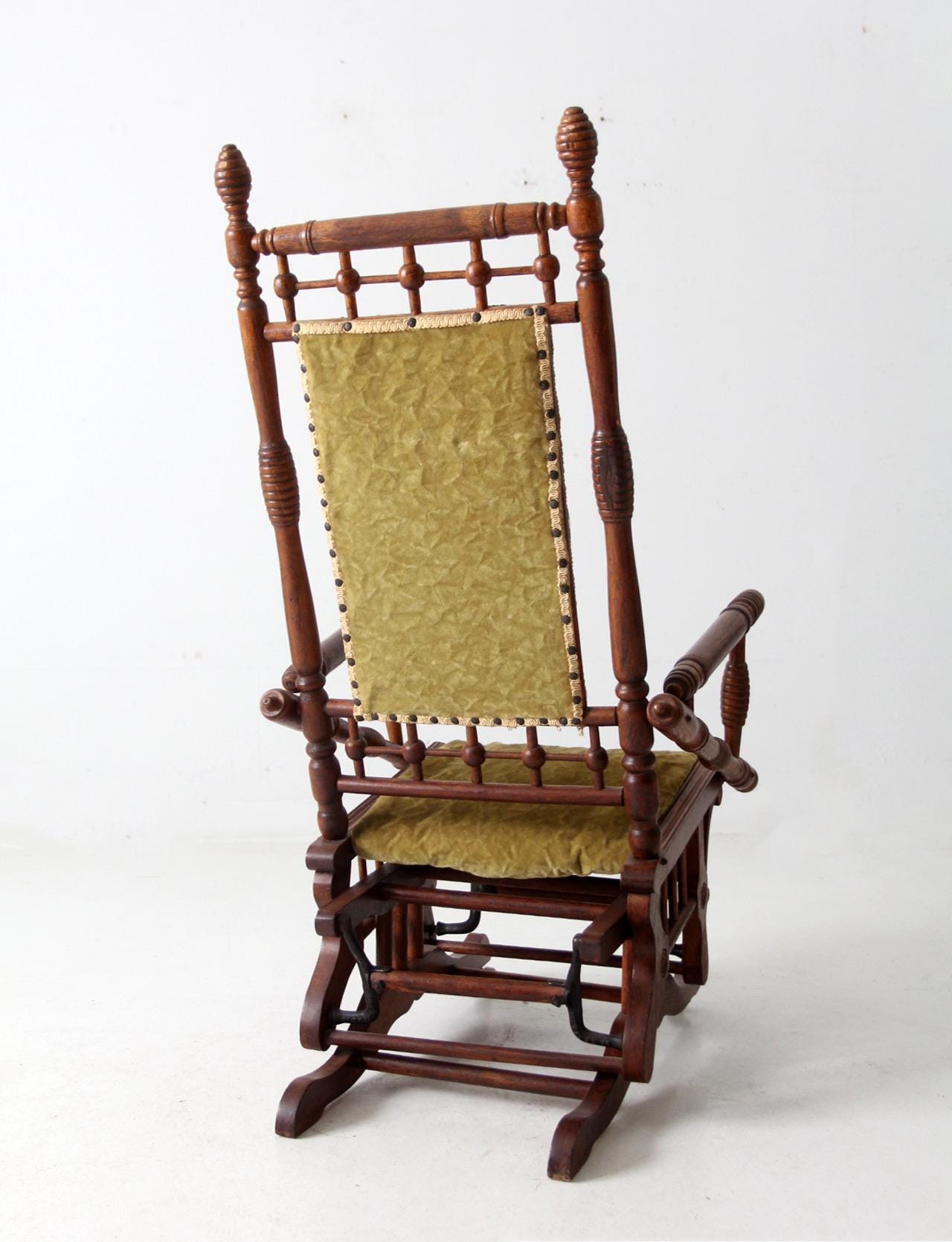 Antique Victorian Rocking Chair - Etsy
