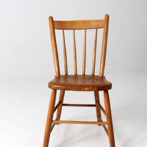 antique primitive chair