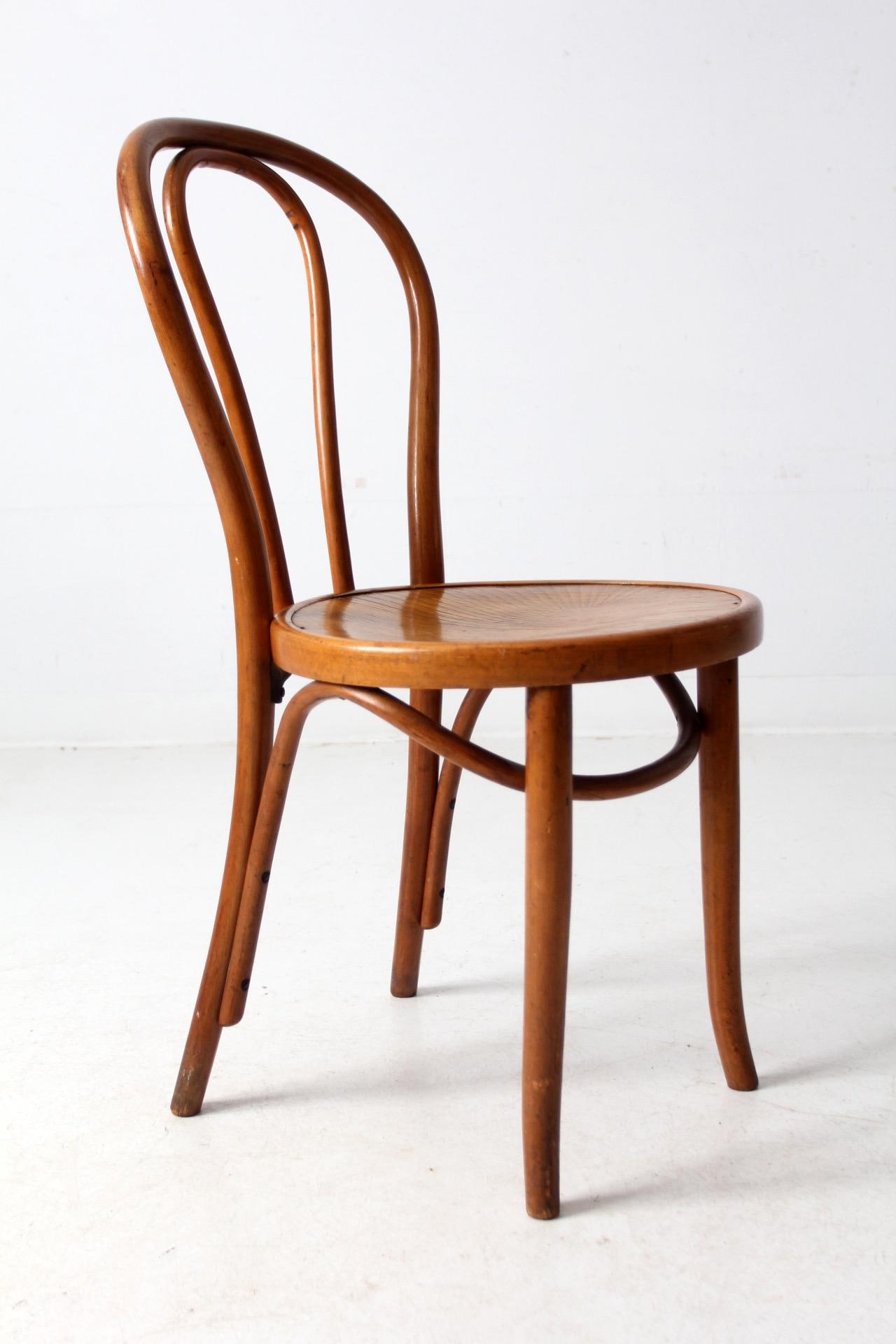 Bentwood Café Chair ビーチ曲木椅子 ブラウン 2Pset Bentwood Cafe
