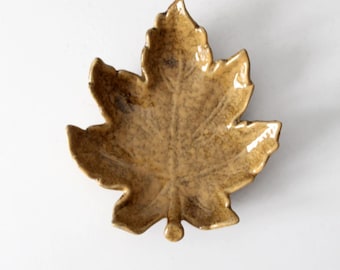 Vintage Studio Keramik Blatt Platte