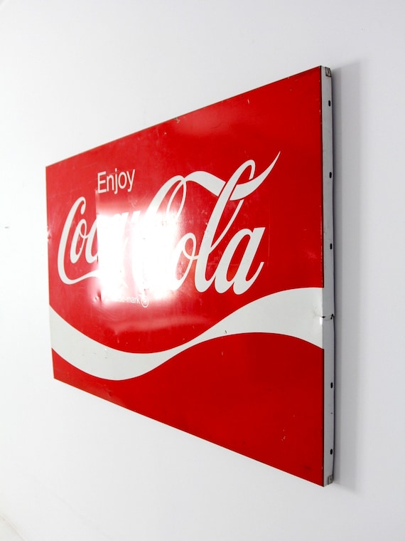 Vintage Coca-cola Sign - Etsy
