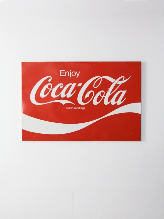 Vintage Coca-cola Sign - Etsy