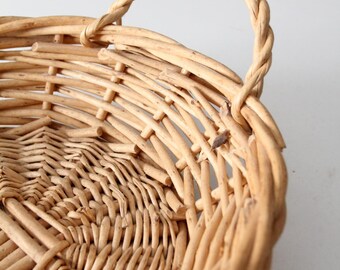 ヴィンテージの籐かご - Etsy 日本