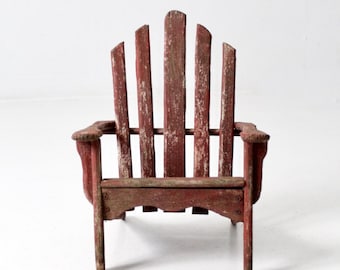 vintage children's Adirondack chair