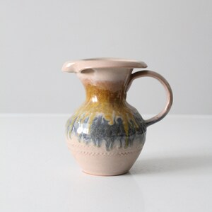 vintage Italian pottery pitcher