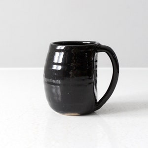 vintage studio pottery mug