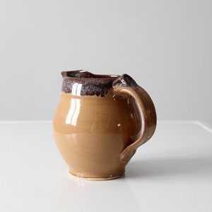 vintage studio pottery pitcher image 10