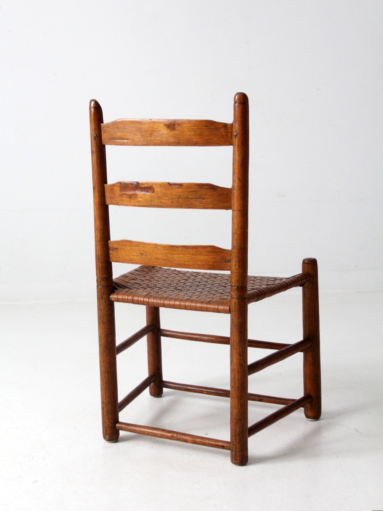 Splintbottomed Chair Antique Herringbone Splint Seat Chair - Etsy