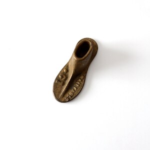 1800s cast iron Malleable shoe form, antique cobbler's shoe last image 3