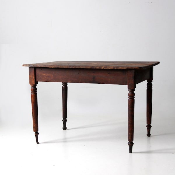 Antique Farmhouse Dining Table - Etsy
