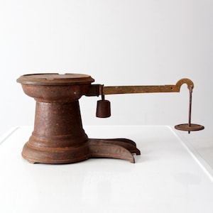 antique Howe counterbalance scale