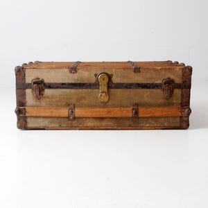 antique steamer trunk