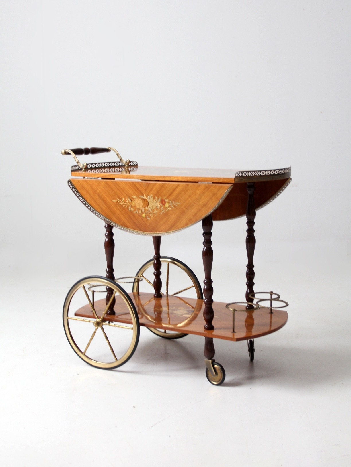 Mid-century Italian Sorrento Specialities Bar Cart - Etsy
