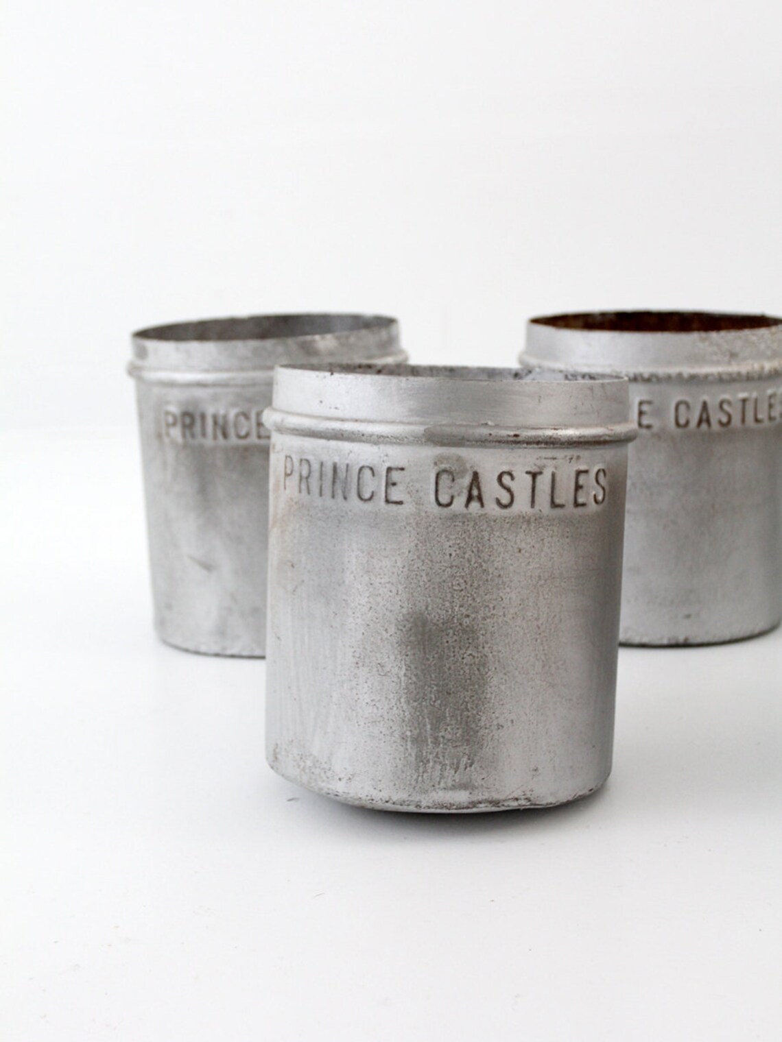 Antique Metal Ice Cream Bucket Prince Castles Ice Cream Etsy