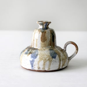 Vintage Studio Keramik Öllampe Vase