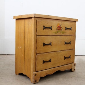 1940s Monterey Dresser, Vintage Dresser image 6