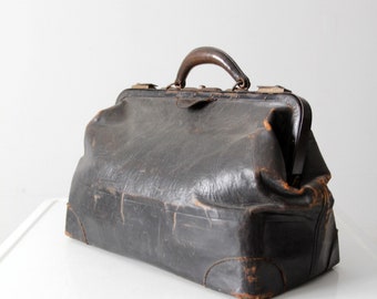 アンティークのドクターバッグ - Etsy 日本