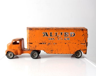 vintage 1950s Tonka toy truck Allied Van Lines