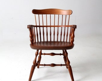 antique Windsor arm chair