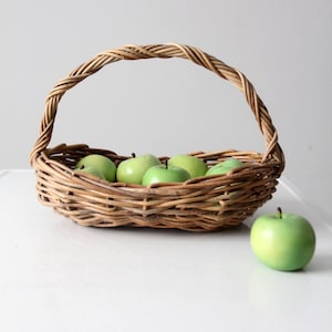 vintage woven basket