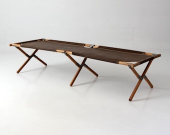 Military Cot, Vintage Cot, Camping Bed, Military Memorabilia