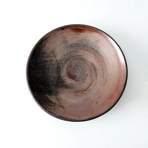 vintage studio pottery platter