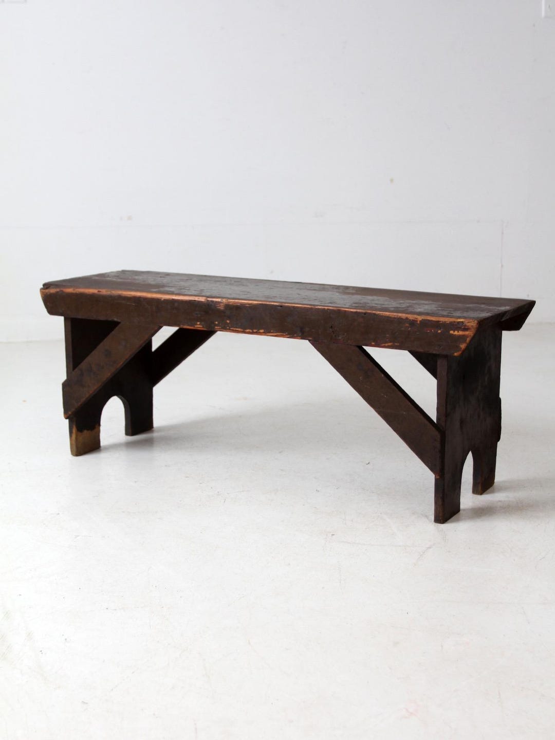 Primitive Antique Rustic Farmhouse Bench - Etsy