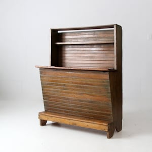 antique farmhouse grain bin storage chest