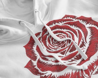 Heart Rose Embroidery Design | Valentine Machine Embroidery File (Instant Download)