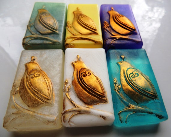 Partridge Soap Set