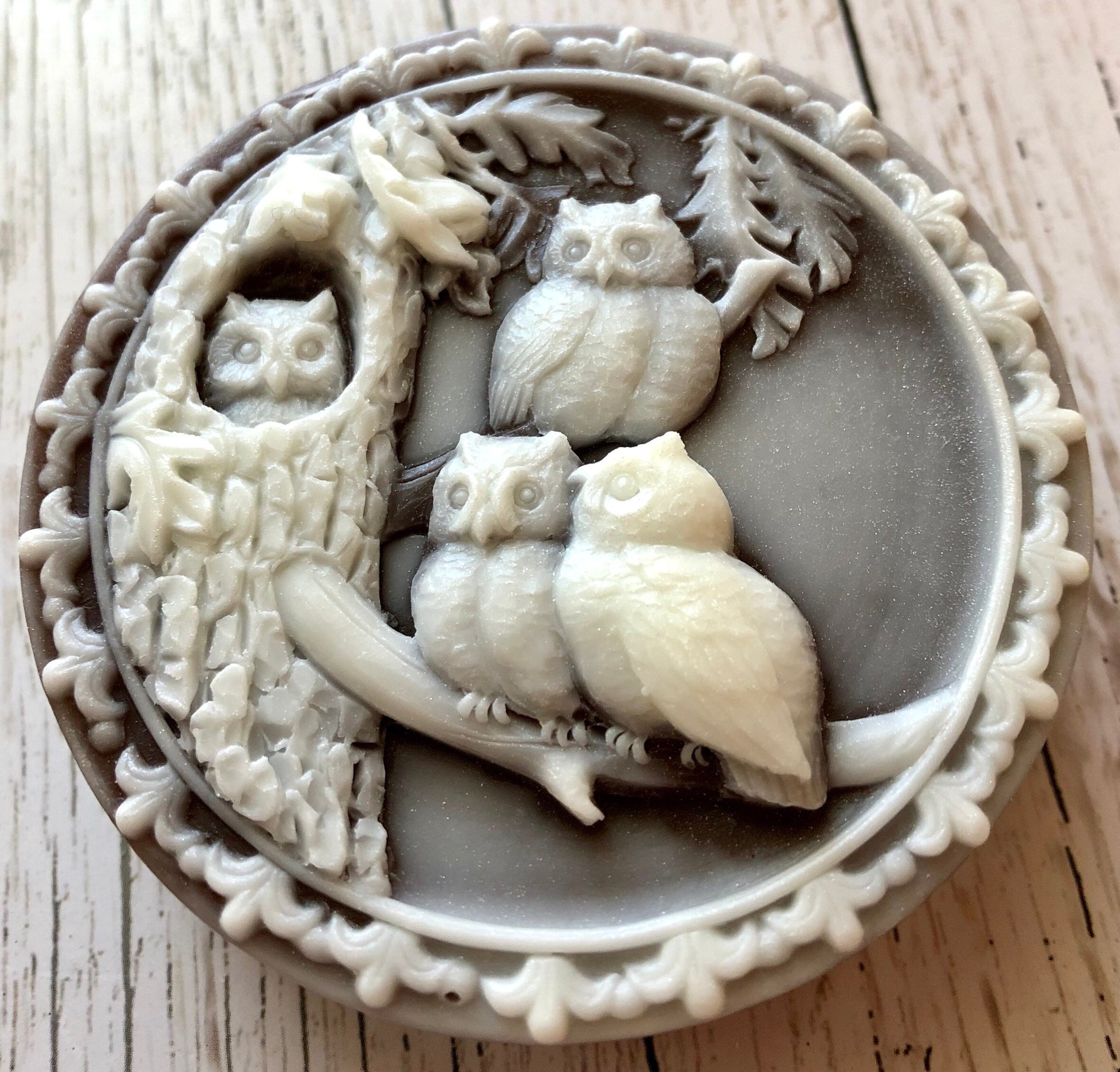 Owl Soap, Bird Soaps, Owls in a Tree