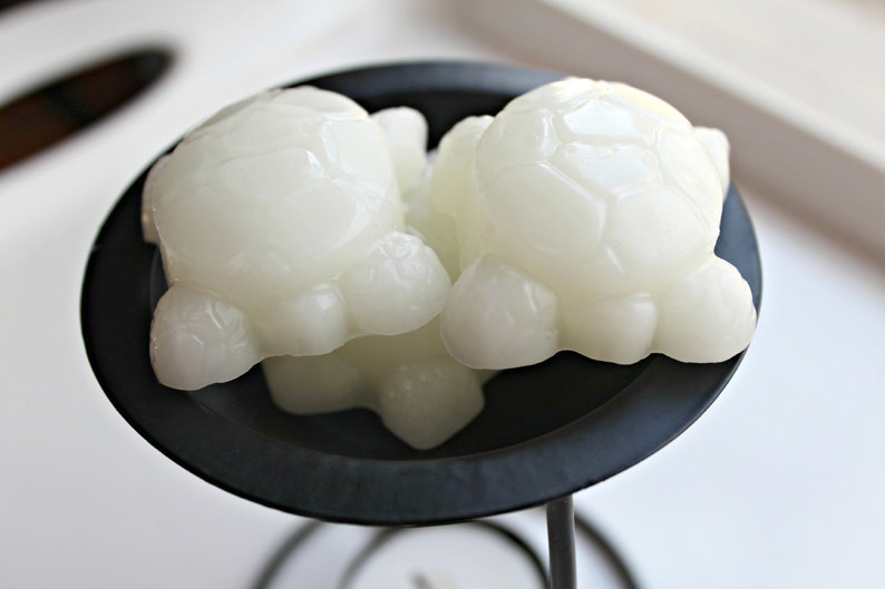 Custom Scented Woodland Novelty Whimsical Beeswax Tarts Turtles Beeswax Melts Turtle BEESWAX MELTS